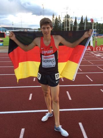 Fabian Gering ist U20-Vize-Europameister über 10.000 Meter! (Foto: privat)